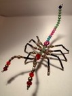 Handmade Green Tail Beaded Wire Scorpion