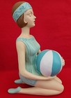 Retro   Vintage Bathing Beauty Art Deco Miami Beach Nautical  Figurine