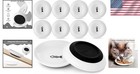 Wide Shallow Pet Food Bowls - 10 Ceramic Dishes  Prevent Whisker Fatigue