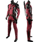Deadpool 3 Wade Wilson Mr  Pool Jumpsuit Cosplay Costume Face Shell Mask Outfit
