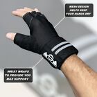 Fitness Gloves Workout Weight Lifting Gym Training Wrist Wraps Straps Men Women