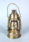Figural Metal Kerosene Lantern Vintage Novelty Table Lighter Rare