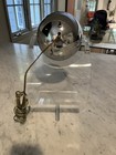Vintage 70s Robert Sonneman Mid-century Modern Curved Lucite Chrome Eyeball Lamp