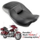 Rider Driver Passenger Seat For Harley Touring Electra Glide Ultra Limited 08-up