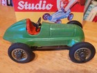 Very Nice 1930 s Schuco Wind Up   2 Studio 1050 Mercedes Benz Race Car  W  Box