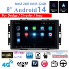 For 2005-2010 Chrysler 300 Stereo Radio Player Bluetooth Head Unit Touch Screen