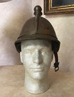 Wwi Bavarian Fireman Brass Helmet Combat Gear Ball Finial Homefront Defence