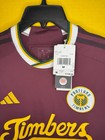 Adidas 2024 Portland Timbers Archive Mls Jersey - Victory Crimson - Medium - Nwt
