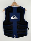 New Quiksilver Men   s Ignite Pro Impact Life Vest Surf Wakeboard Blue Size Large
