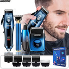 New 4pcs Men s Electric Hair Clipper  Nose Hair Clipper  Shaver Set - Wireless