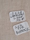 Wichelt 36 Count Lambswool Linen Cross Stitch Fabric 13x24 Buttermilk Sub New