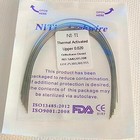 Dental Orthodontic Heat Thermal Activated Niti Arch Wires Ovoid Round Wire