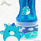 Fluffy Cloud Slime Blue Raspberry Scented Pre-made Kids Slime With Add-ins