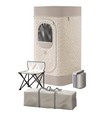 Homedics Premium Steam Sauna Heats Up To 135   Xl Design 100  Humidity Easy Store