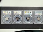 Lot Of Four  4  Pcgs Graded Roosevelt Dimes
