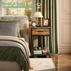 Night Stands Set Of 2 end Tables With Drawer For Bedroom Bed Side Table For Home