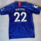 19 20 Chelsea Fc Christian Pulisic Nike Jersey Size Youth Large 22