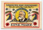 1921 Germany Stavenhagen Notgeld 1 Mark Note  ng990 