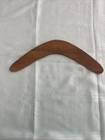Hand-painted Wooden Boomerang Aboriginal-style Dot Art Design With Snake Motif 