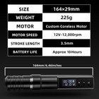 Kiss Of Dragon Wireless Tattoo Pen Kit 2 Batteries   Accessories