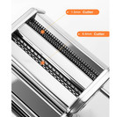 M  quina Manual De Pasta Acero Inoxidable Con Rodillo Y 7 Niveles Ajustables