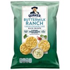 Quaker Rice Crisps  Buttermilk Ranch  Multiple Pack  0 67 Oz 