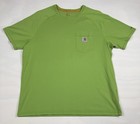 Lot Of 2 Carhartt Force Short Sleeve Crewneck Relaxed Fit T-shirt Men   s Xl