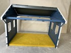 Breyer Blue Country Stable Barn Only As Is No Horses Missing Pieces