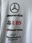 Mercedes Amg Petronas F1 Racing Team Polo Jersey Shirt Sz M
