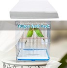 Ruby q Bird Cage Liner Papers  100 Sheets 17x12in