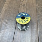 Alpha Solder 4 2 Pound Roll 60 40 Alloy  040    Diam 50531e