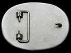 Jl27126 Very Cool Vintage 1970s   antique Automobile   Pewter Belt Buckle