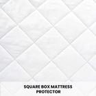 Quilted Mattress Pad Waterproof Mattress Topper Deep Fitted Protector Bed Cover