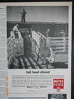 1963 Hereford Feeders International Association Kansas City Mo Ad Wayne Feeds