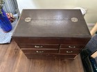 Vintage Japanese Haribako Sewing Chest From The Mid-20th Century