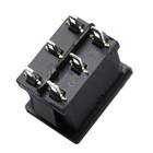 Industec Rocker Switch 6 - Pin Dpdt 3 Pos 10a 125 V  Maintained 12v 24v Polatity