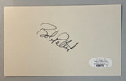 Bob Pettit Signed 3x5 Card Jsa Certified Hof 1970 St  Louis Hawks First Nba Mvp 
