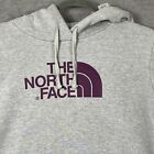 The North Face Hoodie Womens Size L Gray Hooded Pullover Sweatshirt Jacket Large