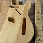 Custom Diy Electric Guitar Semi-finished Kit Alder Body Maple Neck Fretboard