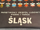 Vintage Slask Poland Poster Original State Folk Song And Dance Ensemble