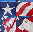 Us American Flag 4x6  Made In Usa Luxury Embroidered United States Flag Outdoor