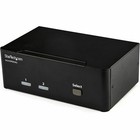 Startech 2 Port Displayport Dual-monitor Kvm Switch - Displayport Kvm - 4k 60 Hz