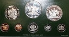 1977 Trinidad And Tobago 8-coin Silver Proof Set Ogp Coa 1 9242 Asw