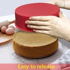 8 Inch Silicone Cake Pan For Baking  Round Cake S Silicone Baking Pan