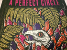 Perfect Circle Band Signed Poster 11 3 18 Lexington Ky   125 Sam Dunn Nm