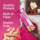 Quest Protein Bar  White Chocolate Raspberry  20g Protein  12 Ct 5g Net Carbs