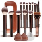 14pcs  Makeup Brushes Kit Set Powder Foundation Eyeshadow Eyeliner Lip Brush New