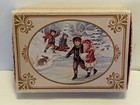 Vintage Avon Winter Frolics Soap Set Of 2 Original Box Ice Skating Sledding