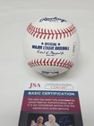 Hurston Waldrep Signed Rawlings Official Major League Baseball Jsa Coa Braves