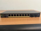 Netgear Prosafe Gs110tp 8 Ports Gigabit Ethernet Switch W  Power Supply